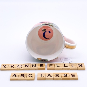 Yvonne Ellen Alphabet Tasse Tiermotiv